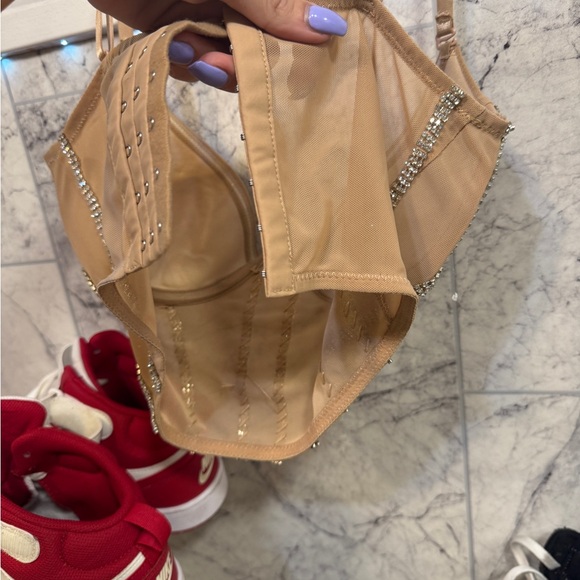 Embellished Tan Women's Top - Picture 2 of 2